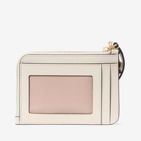 Kate Spade Madison Puffy Heart Small Card Holder Wristlet Wallet KK190 NWT - Picture 3 of 5